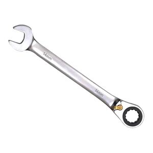 Eastman Combination Ratchet Wrench Silver 14mm Eastman Combination Ratchet Wrench Silver 14mm